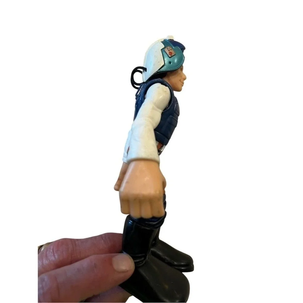 2005 Hasbro Star Wars Han Solo Action Figure w/‎ Helmet Accessory